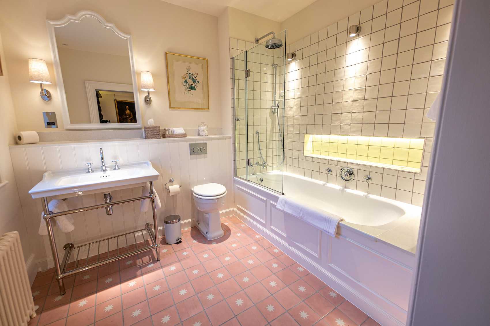 Stable Arches Boutique Accommodation at Hooton Pagnell Hall green room, hooton pagnell hall, luxury bed and breakfast, doncaster, yorkshire